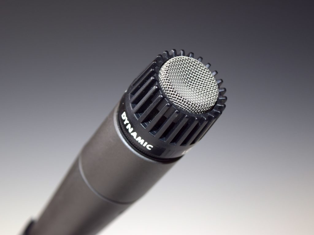 A microphone, representing a contract that is verbal only