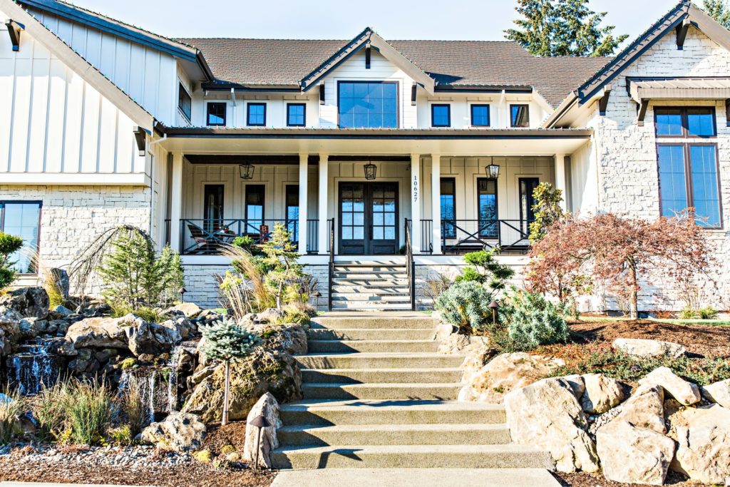 A large home representing a fraudulent conveyance to avoid debt collection