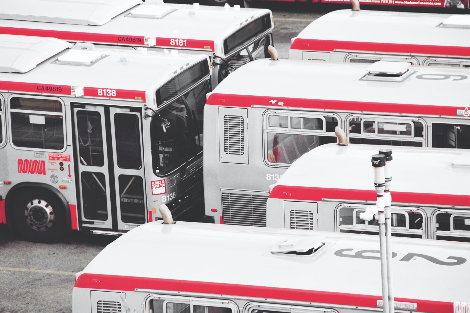 Busses in a yard representing a case in which a city fell out of the limitation period to bring a third-party claim