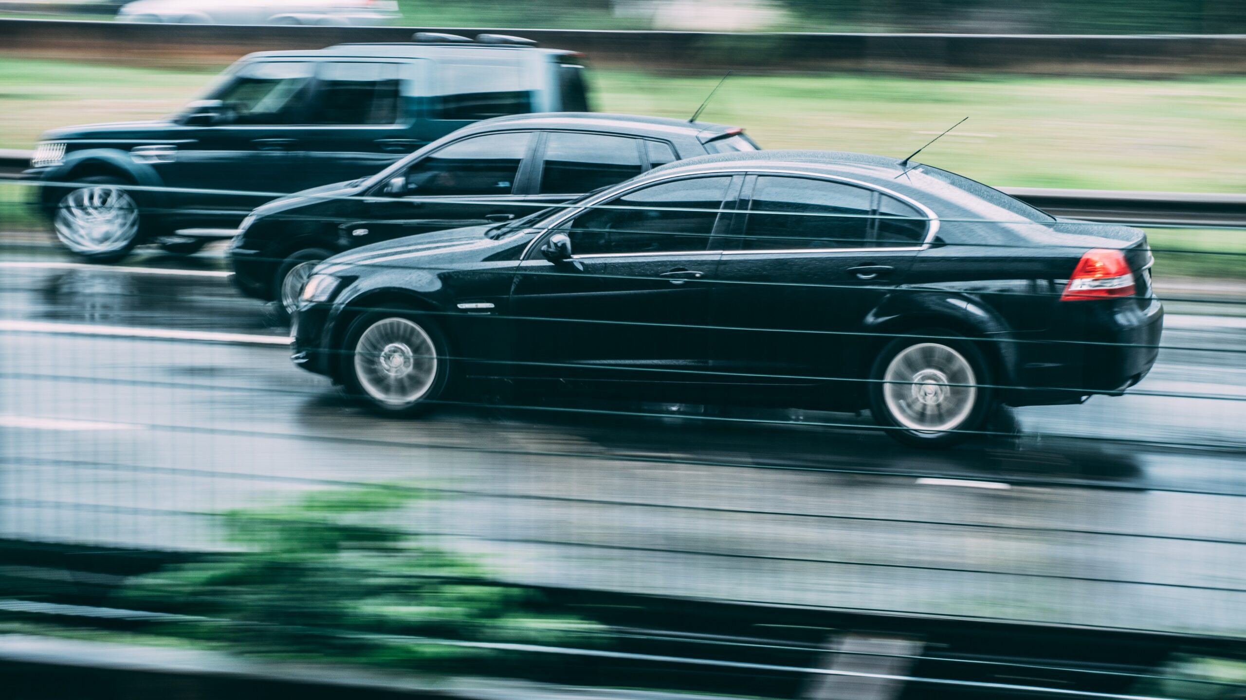 Cars on the road representing oppression damages in a complex litigation case