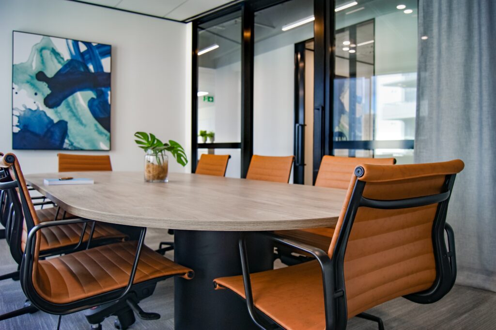 Office boardroom representing Fraudulent Misrepresentation as Defence to Contract Default
