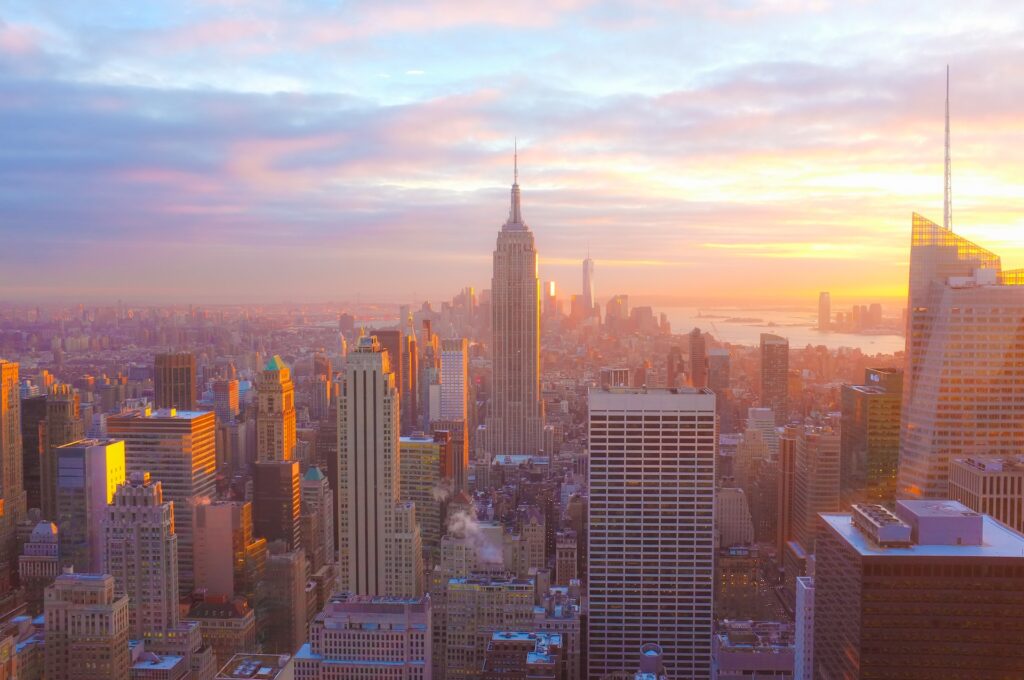View of New York City skyline, representing limitation periods and the enforcement of foreign judgments in Ontario.