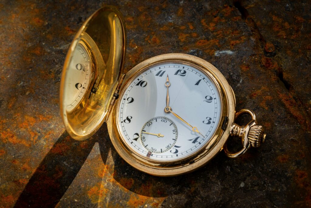 Pocket watch representing the Discoverability Rule and Corporate Attribution