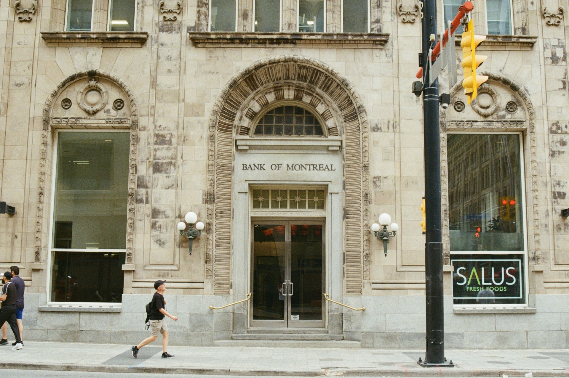 Exterior of the Bank of Montreal, representing the personal liability of directors.
